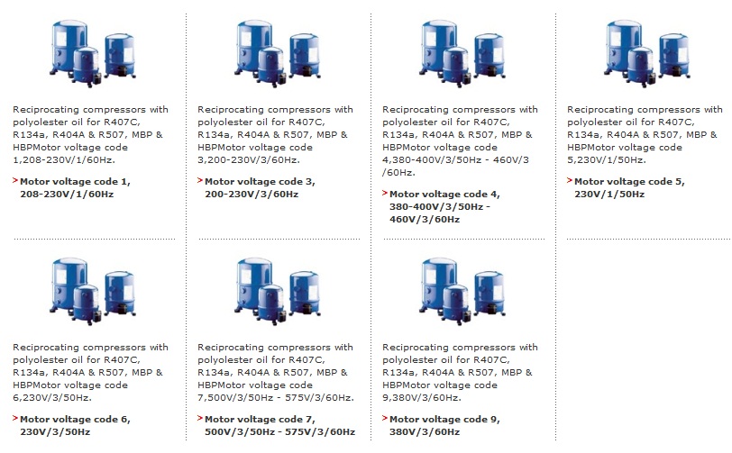 ٻҾ2 ͧԹ : Danfoss Maneurop Compressors