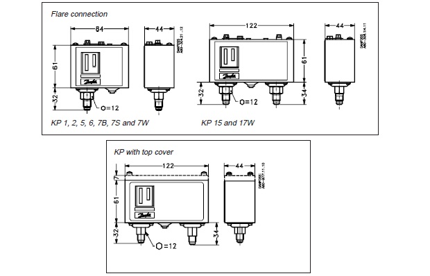 รูปภาพที่#4 ของสินค้า : Pressure controls and temperature controls รูปภาพที่4 ของสินค้า : Pressure controls and temperature controls